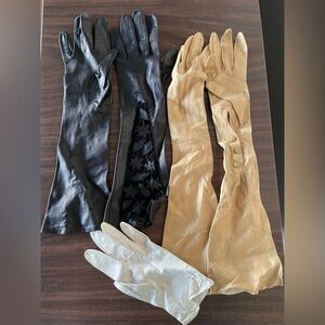 Vintage Leather Gloves Women’s